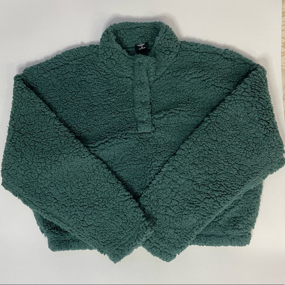 PacSun Simone Cropped Sherpa